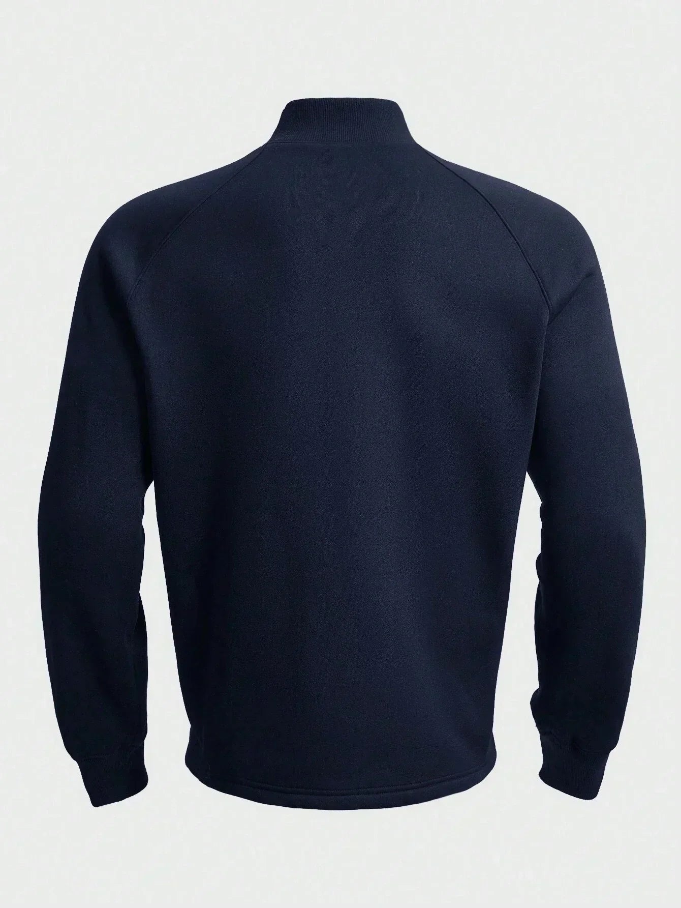 William – Pull Décontracté Demi-Zippé – Coupe Ample – Noir