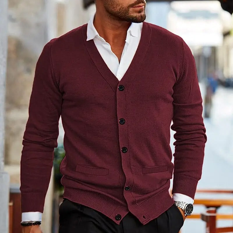 James - Gilet Classique Élégant