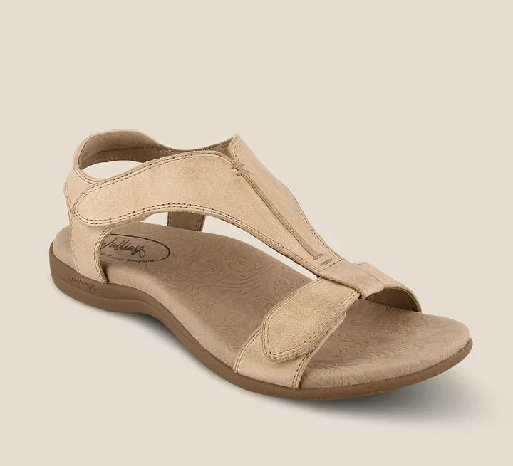 Sophia – Sandales Confortables Ajustables - Gris