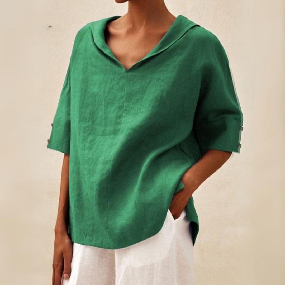 Georgia - Blouse Décontractée à Coupe Ample