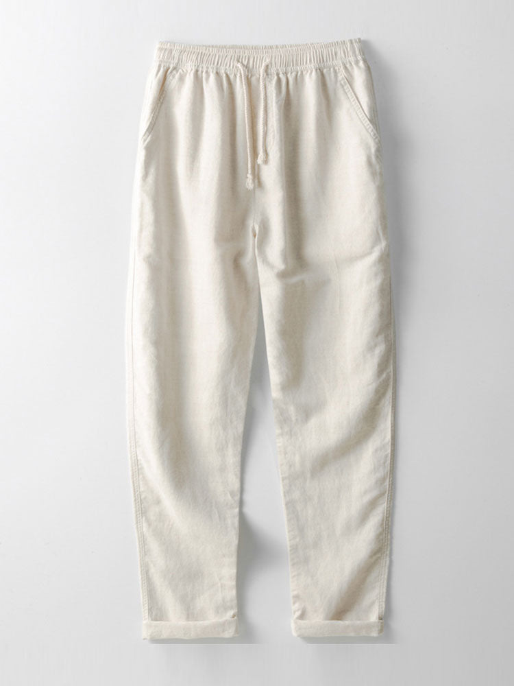 William – Ensemble Décontracté à Manches Courtes – Beige