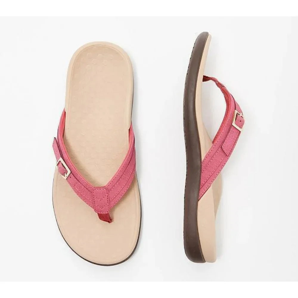 Ellie – Tongs d'Été Confortables - Bleu
