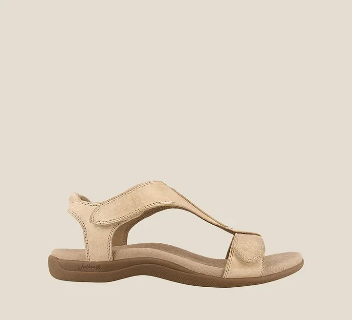 Sophia – Sandales Confortables Ajustables - Gris