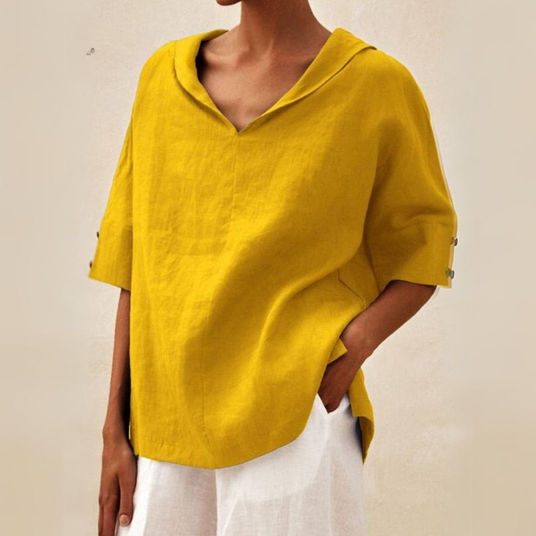 Georgia - Blouse Décontractée à Coupe Ample