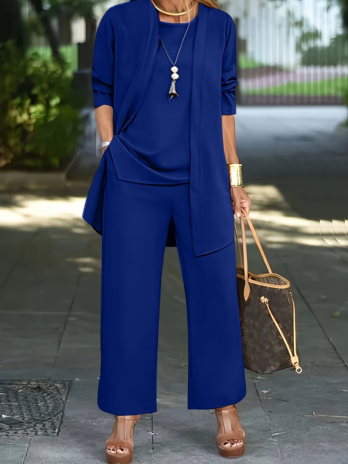 Layla – Ensemble Chic Trois Pièces – Noir