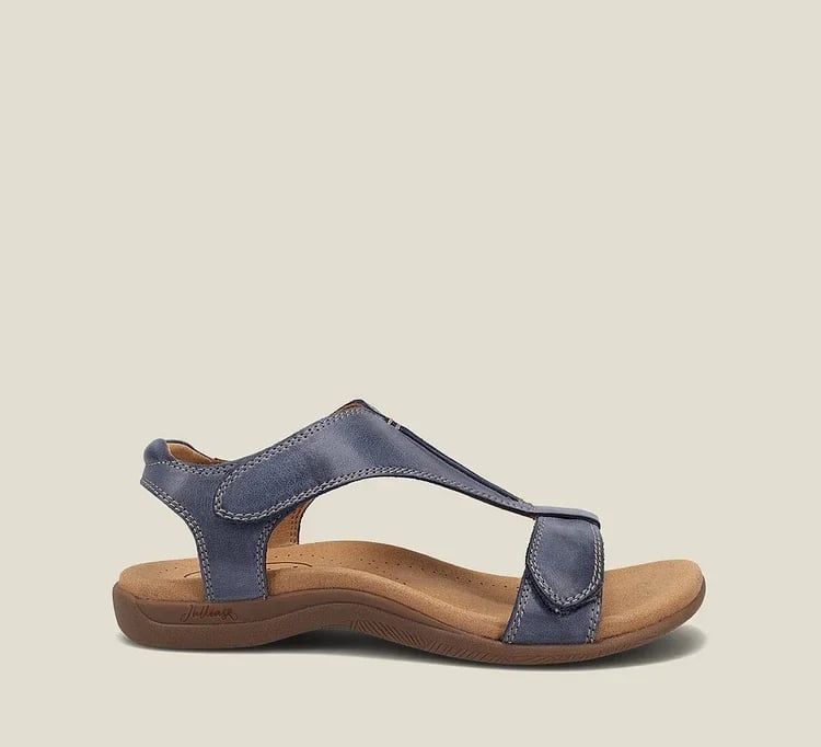 Sophia – Sandales Confortables Ajustables - Gris