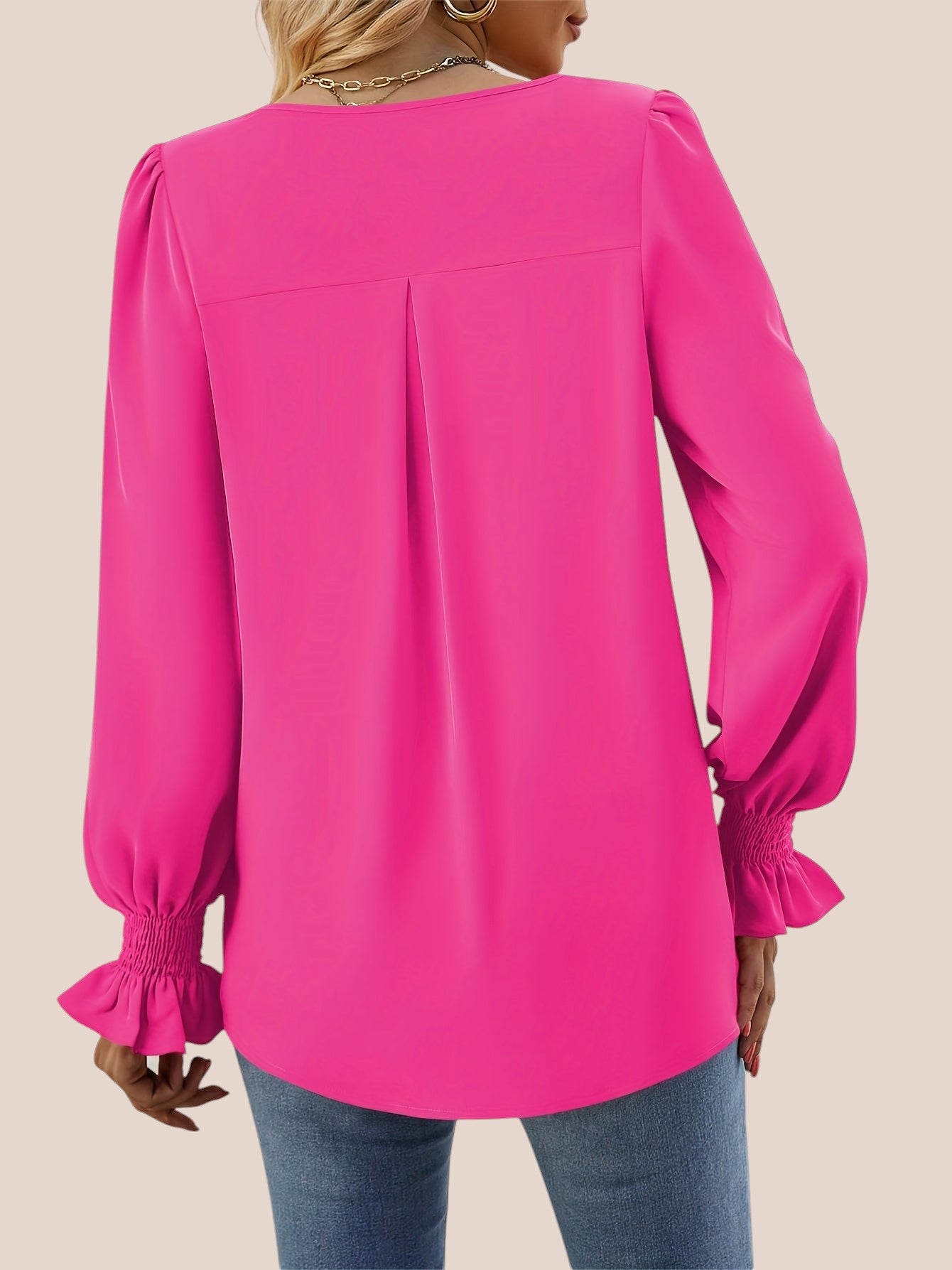 Riley - Blouse Élégante et Douce