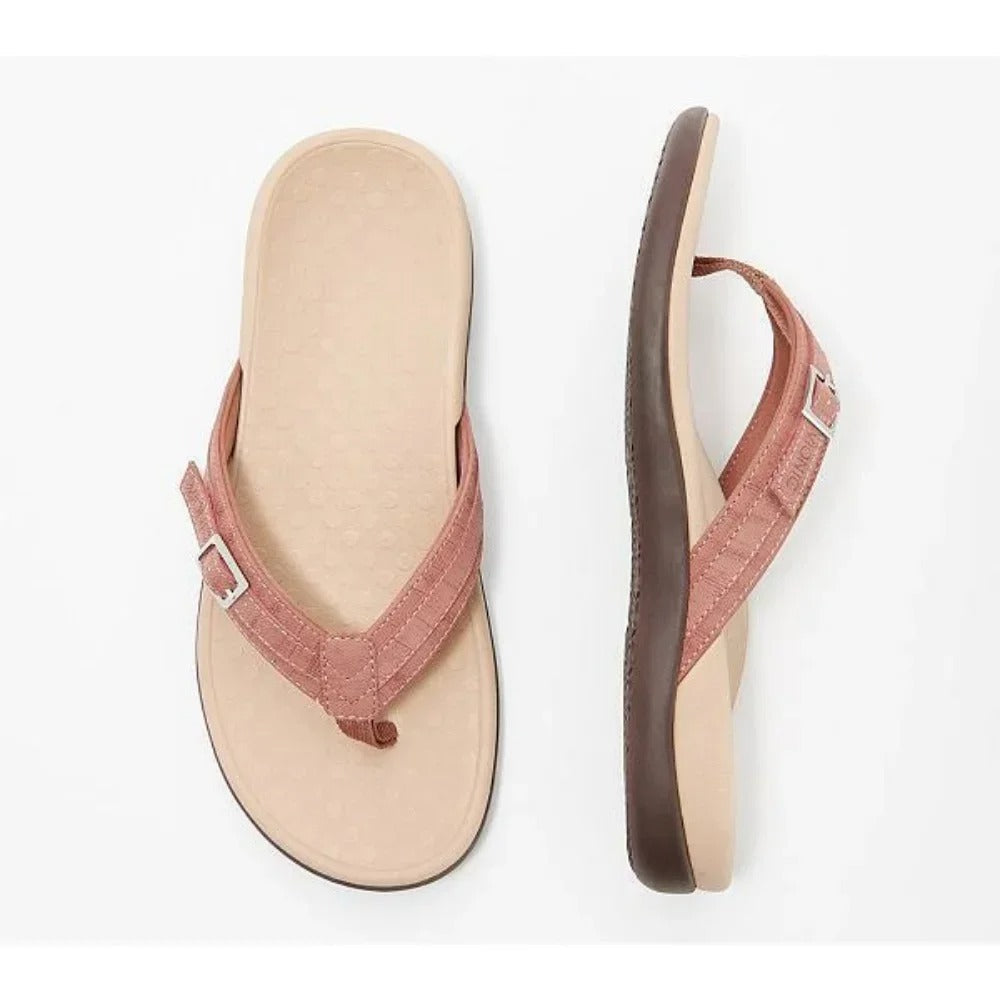 Ellie – Tongs d'Été Confortables - Bleu