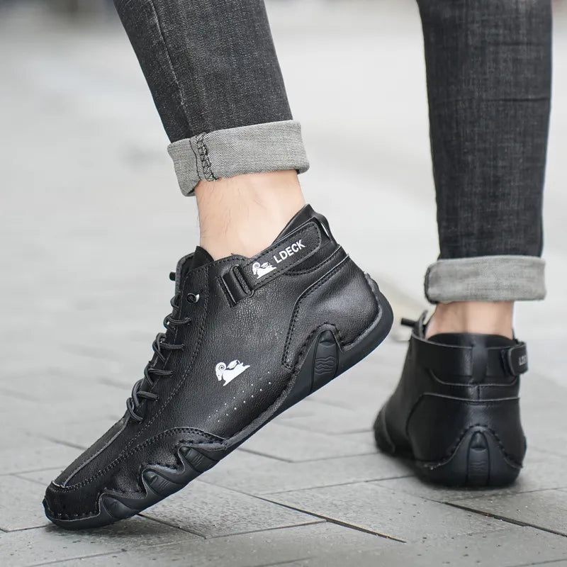 Ethan – Chaussures – Fait Main Confortables – Marron