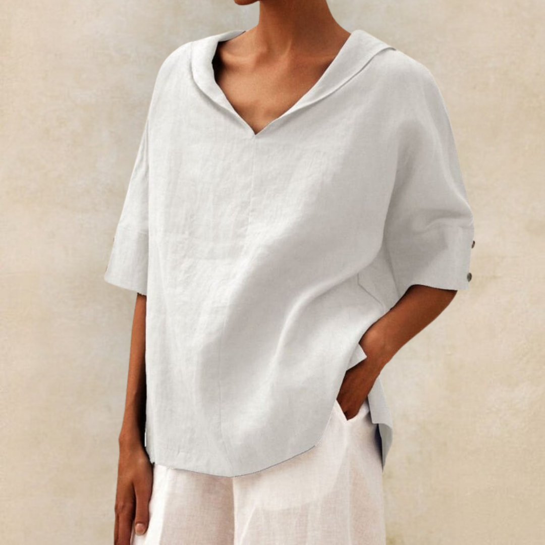Georgia - Blouse Décontractée à Coupe Ample