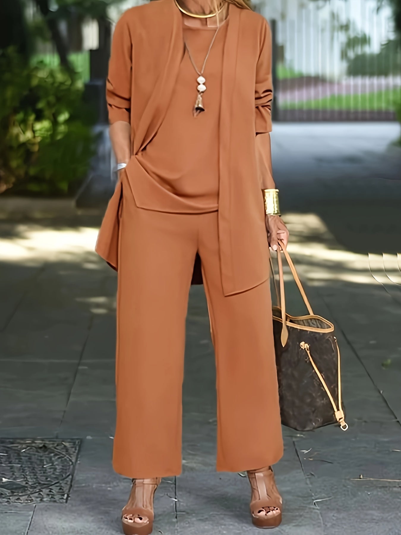 Layla – Ensemble Chic Trois Pièces – Noir