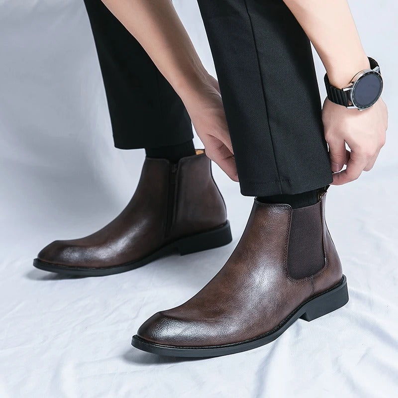 Nathan – Chaussures Confortables à Fermeture Zippée
