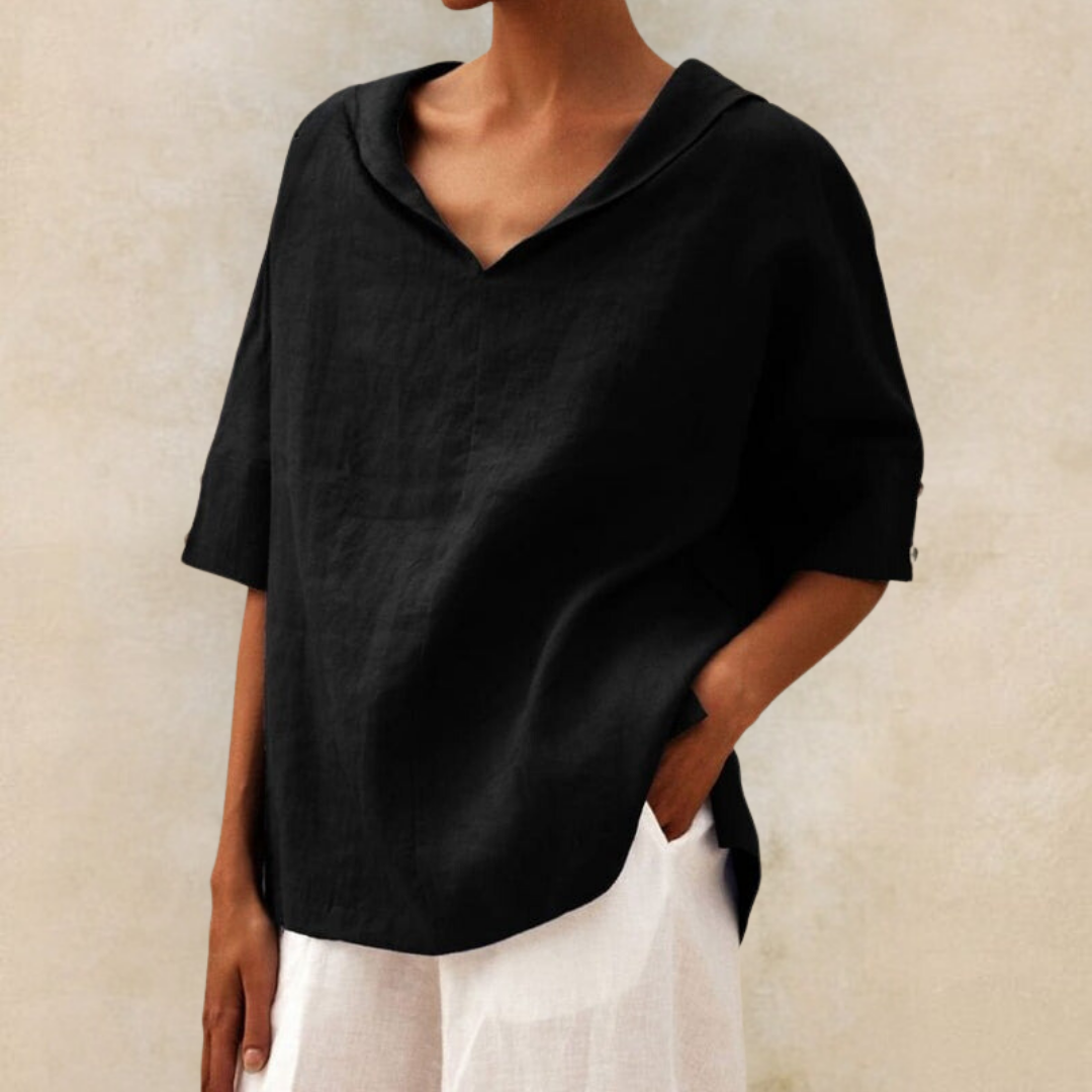 Georgia - Blouse Décontractée à Coupe Ample