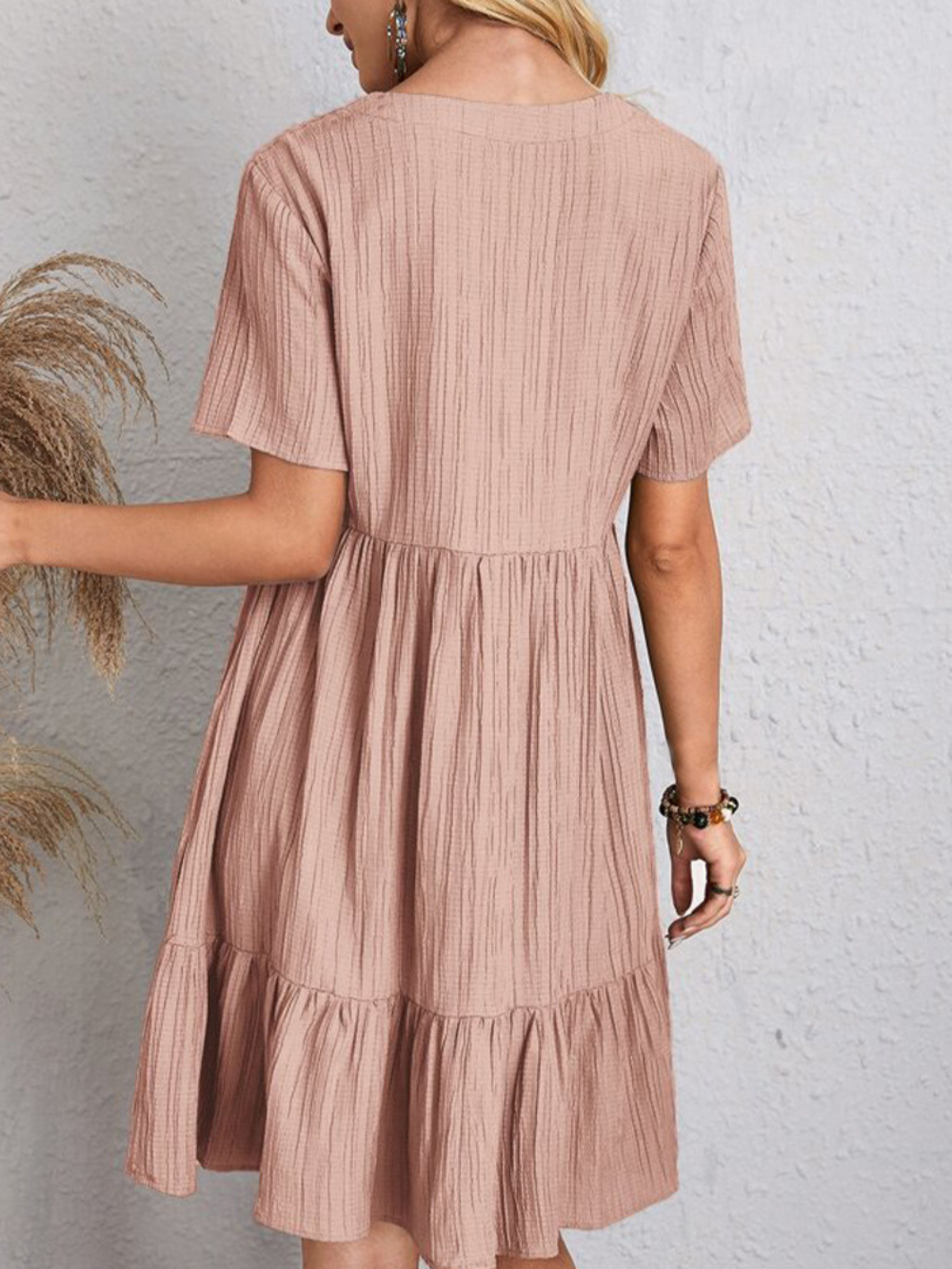 Avery – Robe Décontractée Confortable – Noir