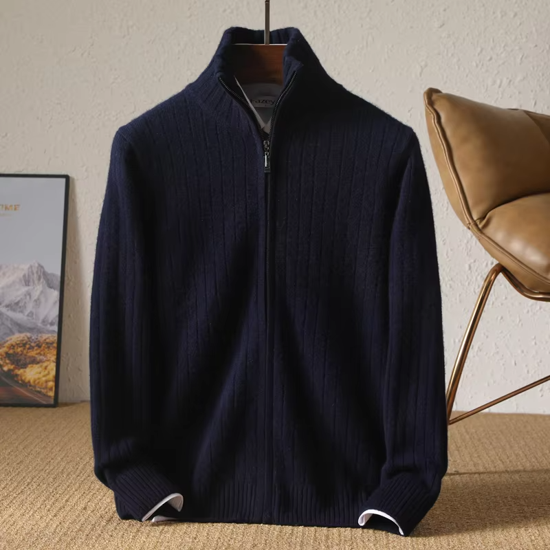 Owen – Gilet Confortable en Laine Mérinos pour Homme