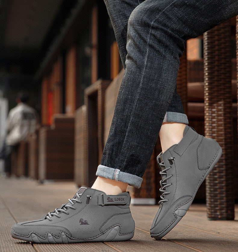 Ethan – Chaussures – Fait Main Confortables – Marron