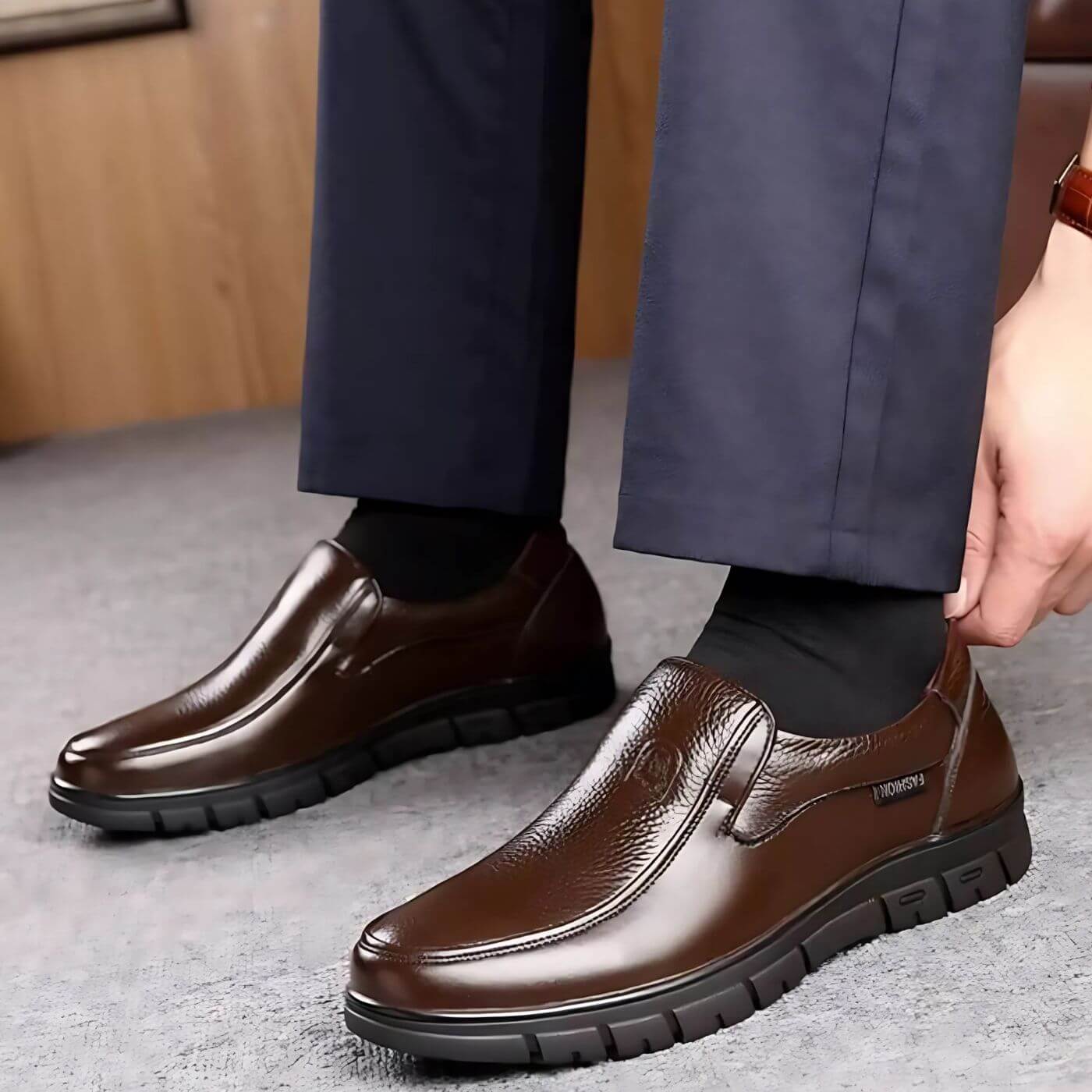 Julian – Chaussures Confortables à Enfiler