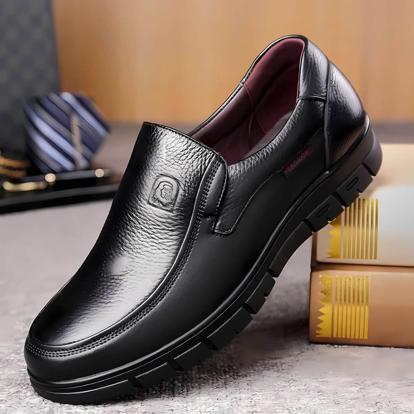 Julian – Chaussures Confortables à Enfiler