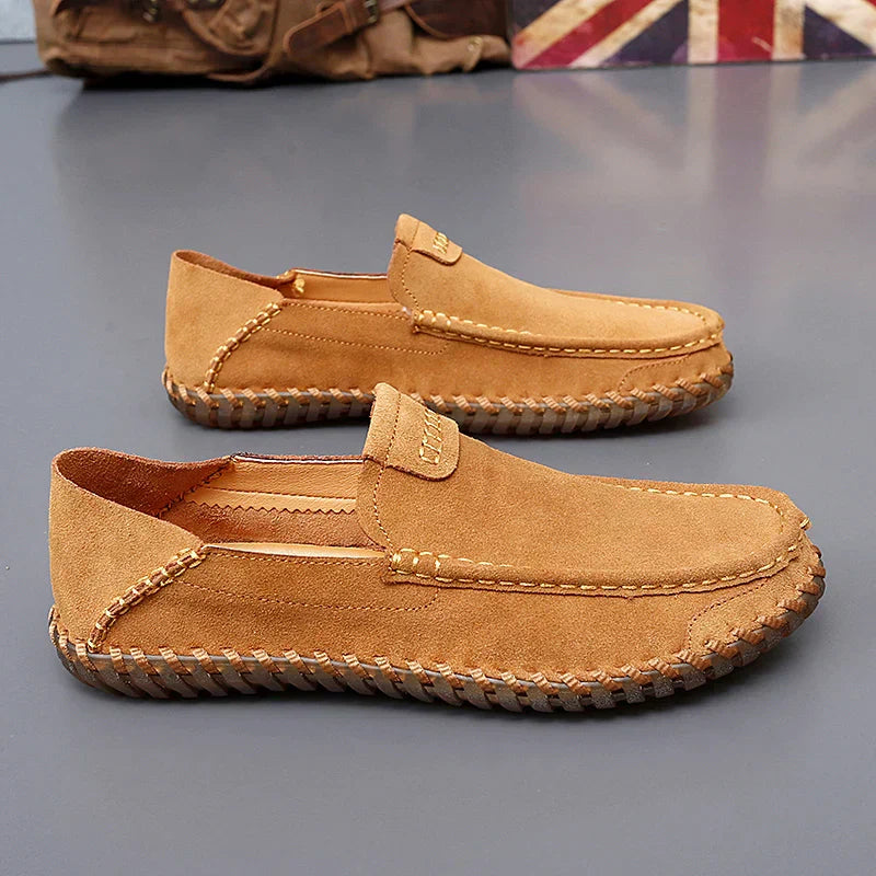 Eli – Mocassins Élégants – Finition Artisanale – Marron