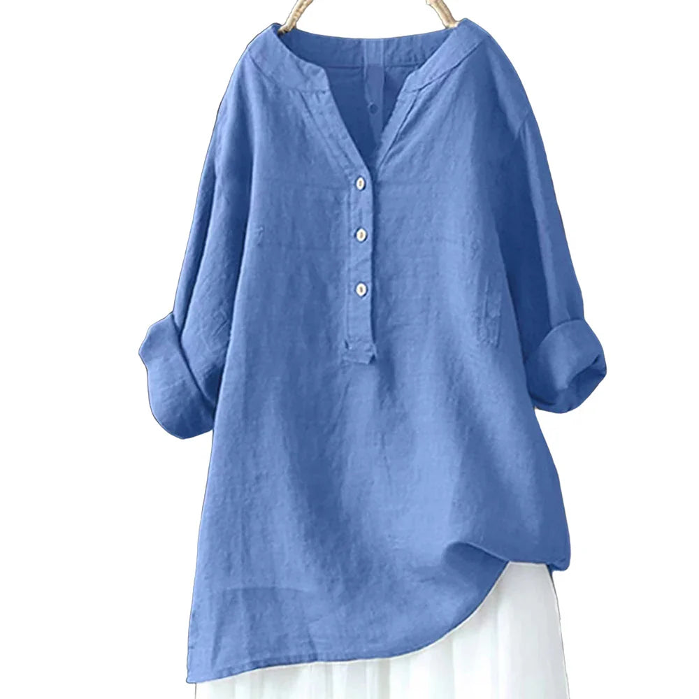 Grace - Chemise Décontractée Confortable et Oversize