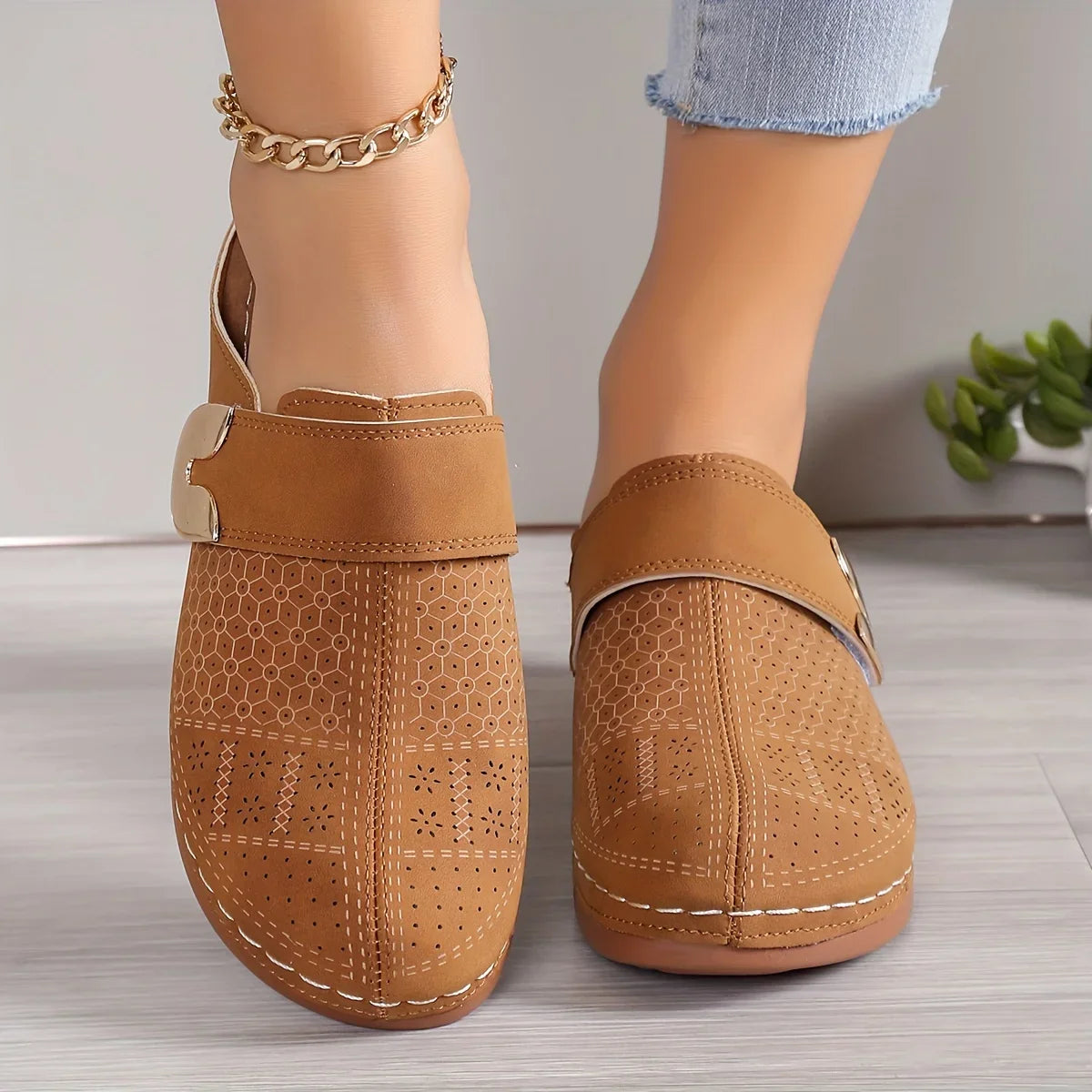 Mia - Sandales Chic à Semelle Compensée