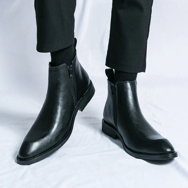 Nathan – Chaussures Confortables à Fermeture Zippée