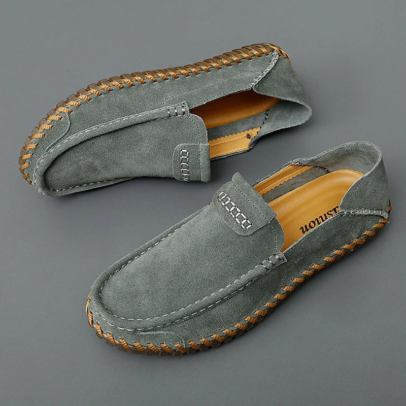 Eli – Mocassins Élégants – Finition Artisanale – Marron