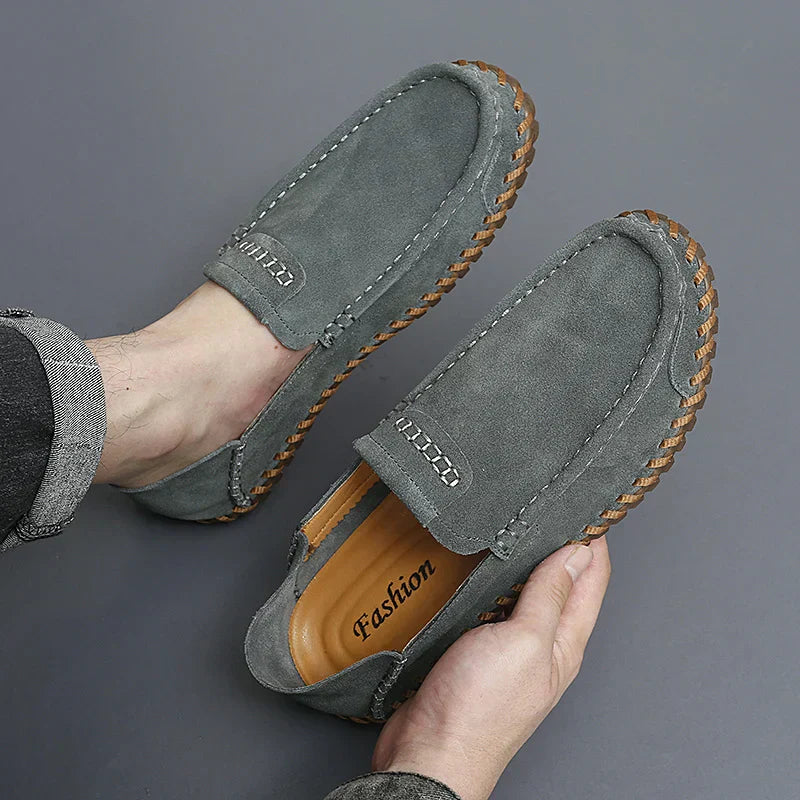 Eli – Mocassins Élégants – Finition Artisanale – Marron