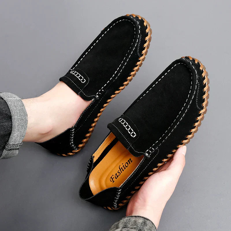Eli – Mocassins Élégants – Finition Artisanale – Marron