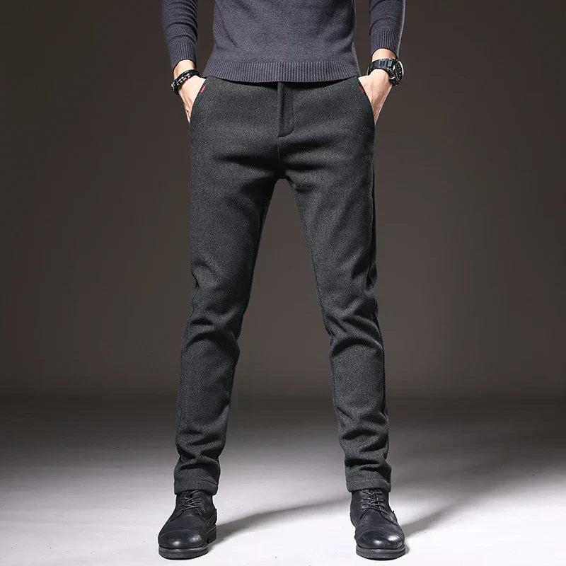 Elijah – Pantalon – Coupe Moderne – Noir