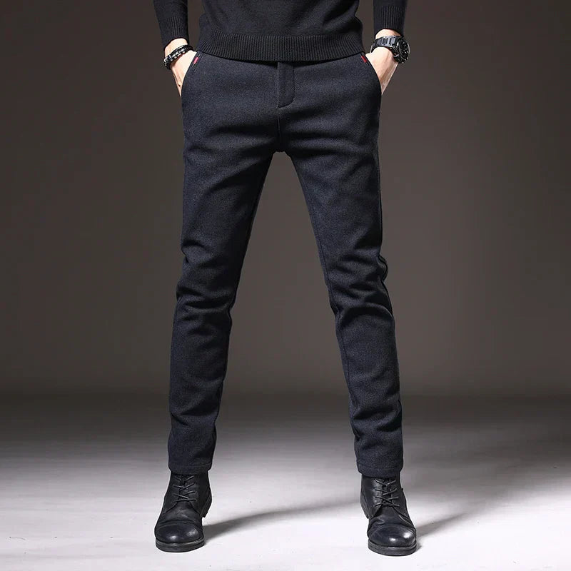 Elijah – Pantalon – Coupe Moderne – Noir