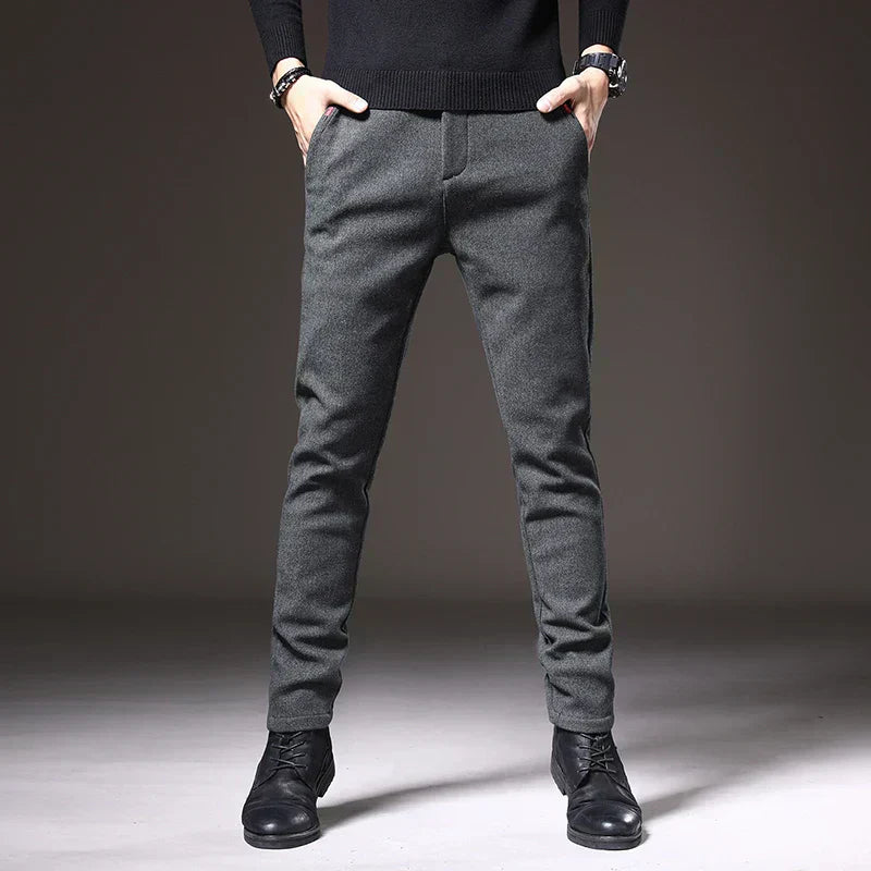 Elijah – Pantalon – Coupe Moderne – Noir