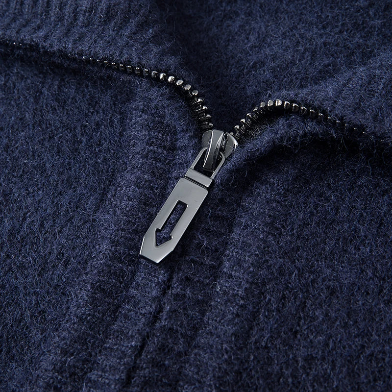 Isaac – Pull Zippé Doux et Chaleureux