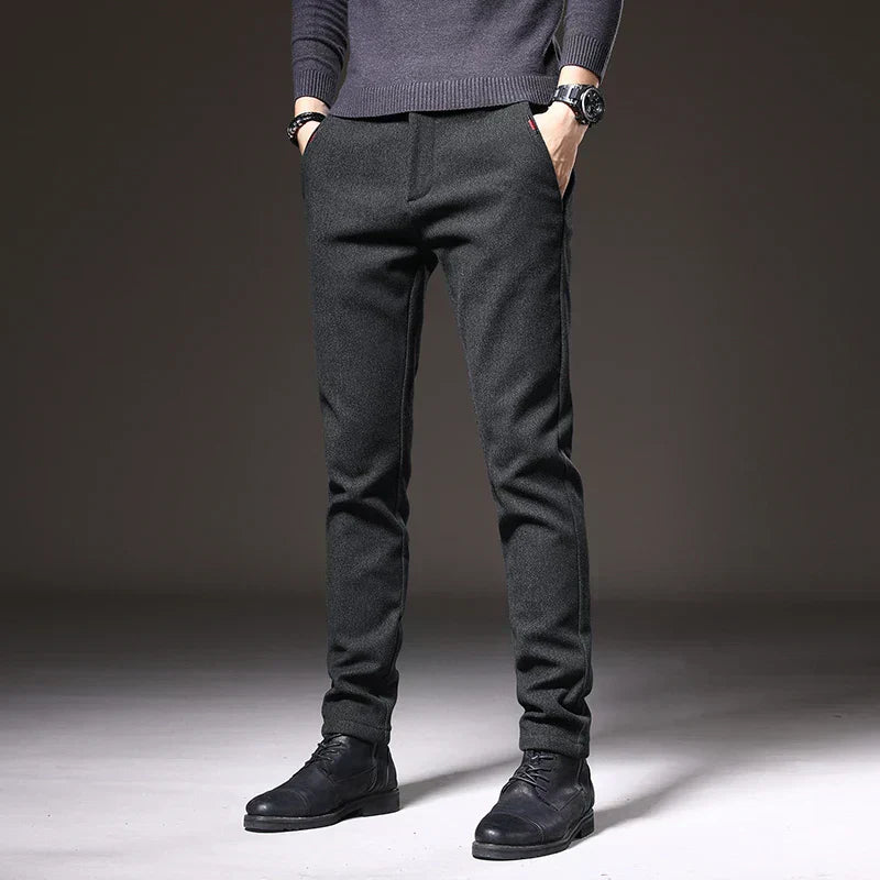 Elijah – Pantalon – Coupe Moderne – Noir