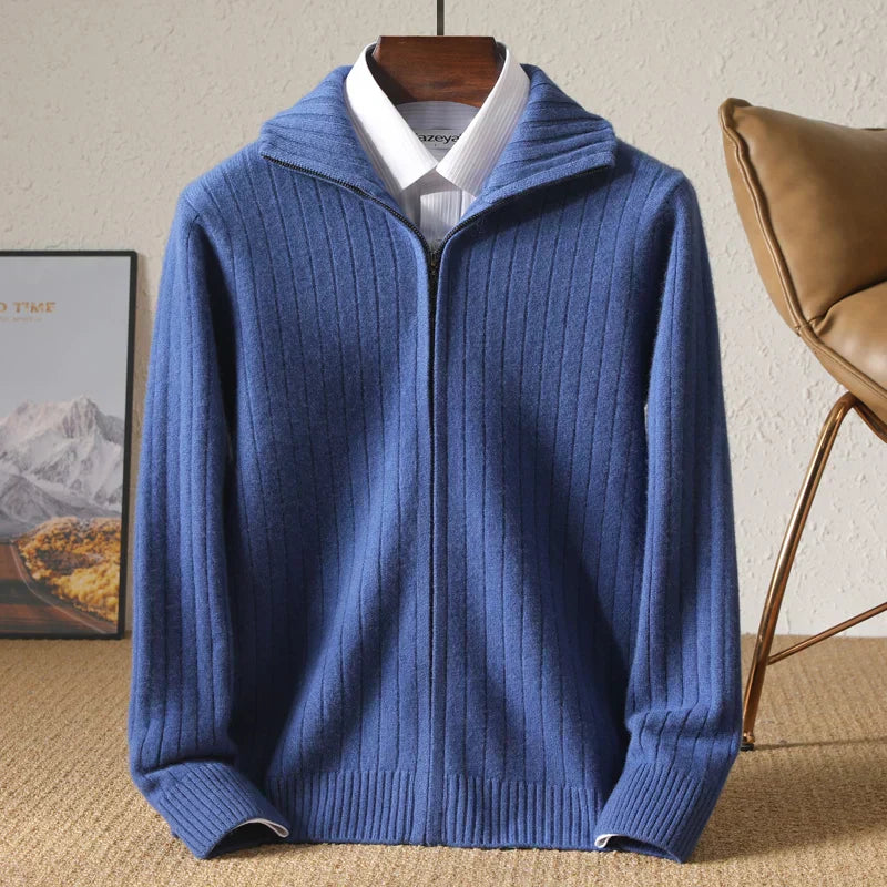 Owen – Gilet Confortable en Laine Mérinos pour Homme