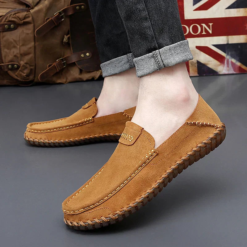 Eli – Mocassins Élégants – Finition Artisanale – Marron