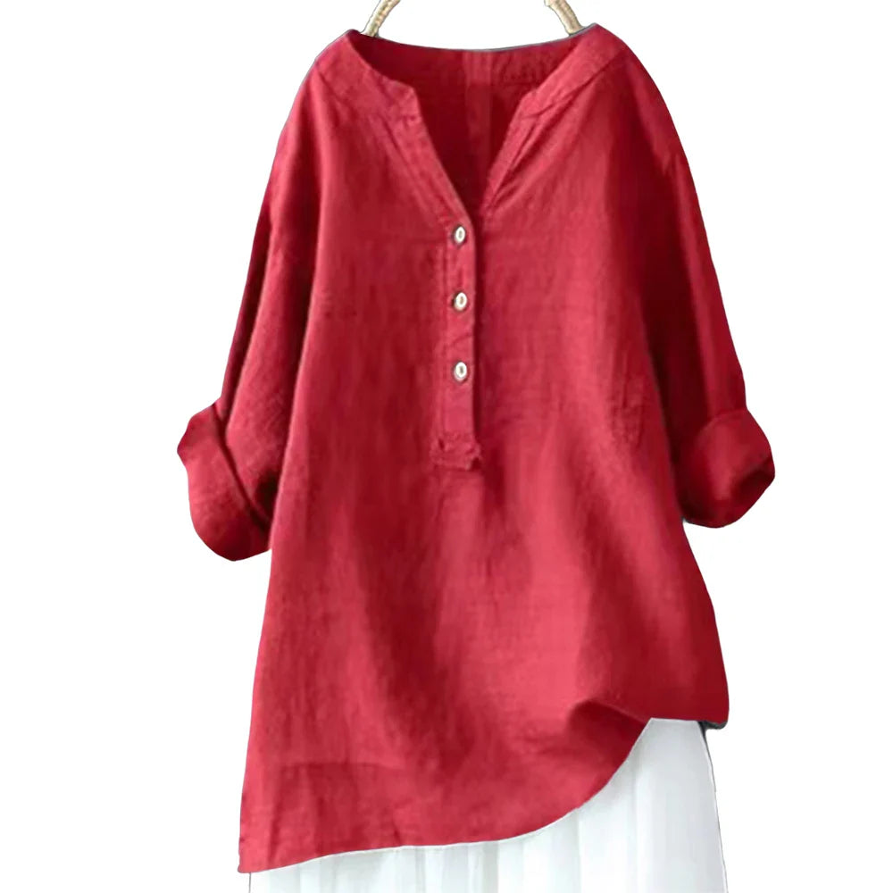 Grace - Chemise Décontractée Confortable et Oversize