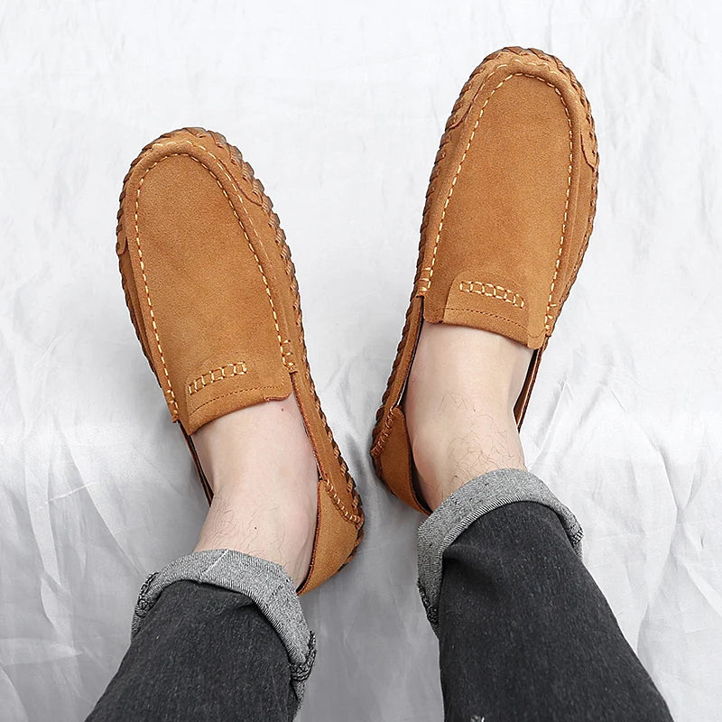 Eli – Mocassins Élégants – Finition Artisanale – Marron