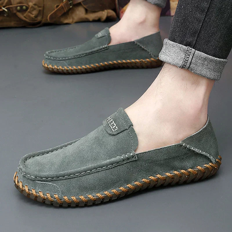 Eli – Mocassins Élégants – Finition Artisanale – Marron