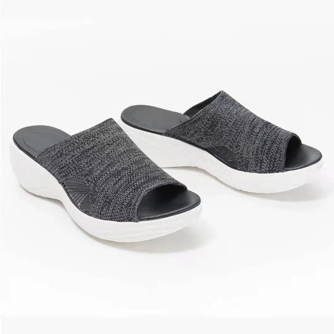 Olivia – Sandales Confortables – Bleu