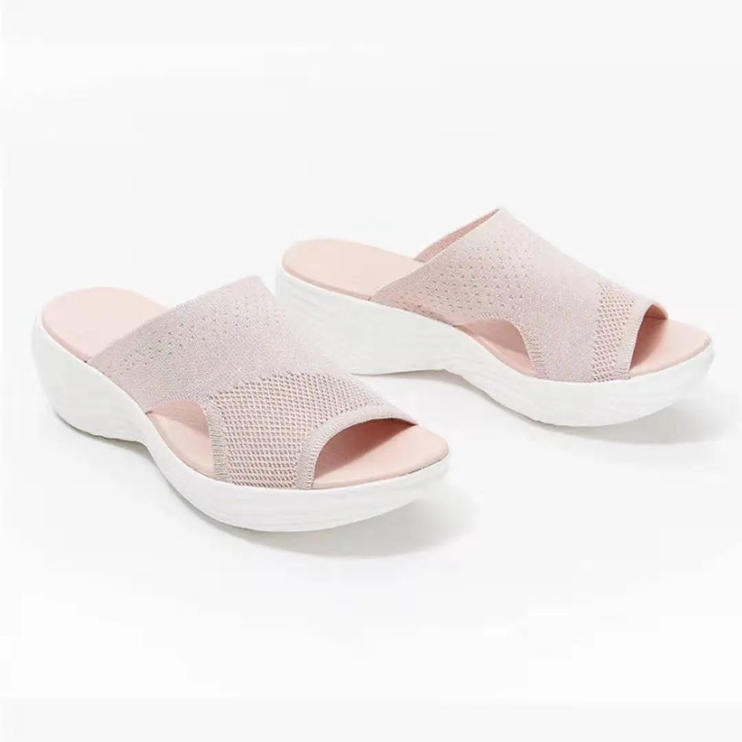 Olivia – Sandales Confortables – Bleu