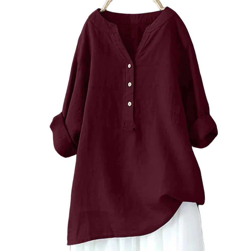 Grace - Chemise Décontractée Confortable et Oversize