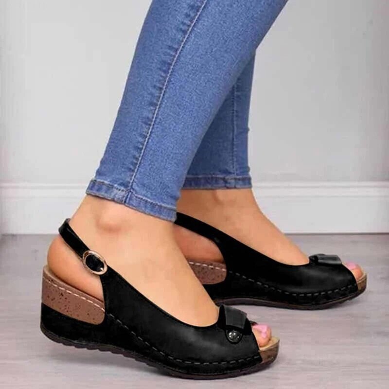 Ellie – Sandales Confortables Orthopédiques à Maintien Supérieur - Khaki