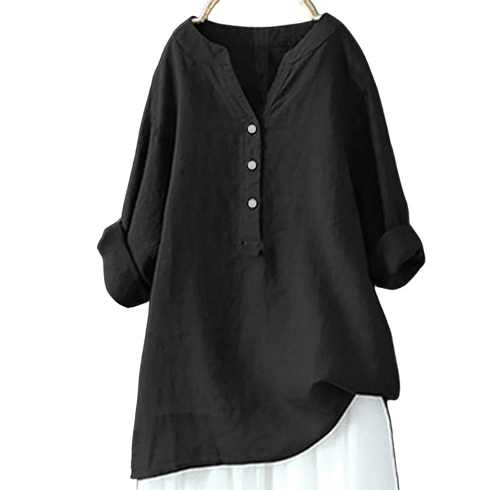 Grace - Chemise Décontractée Confortable et Oversize