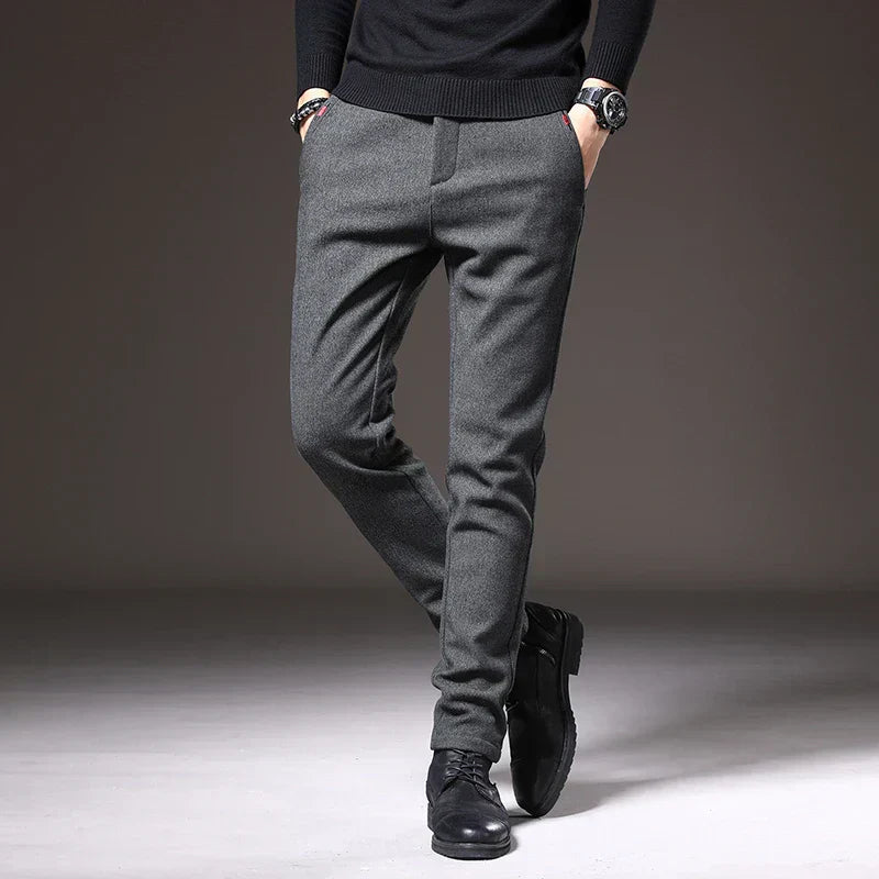 Elijah – Pantalon – Coupe Moderne – Noir