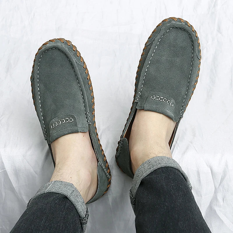 Eli – Mocassins Élégants – Finition Artisanale – Marron