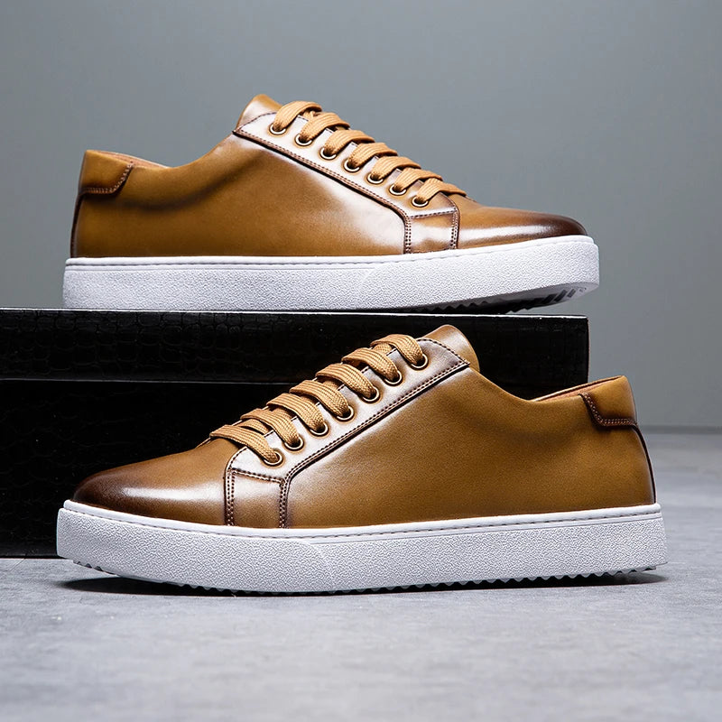 Carter – Baskets Confortables en Cuir