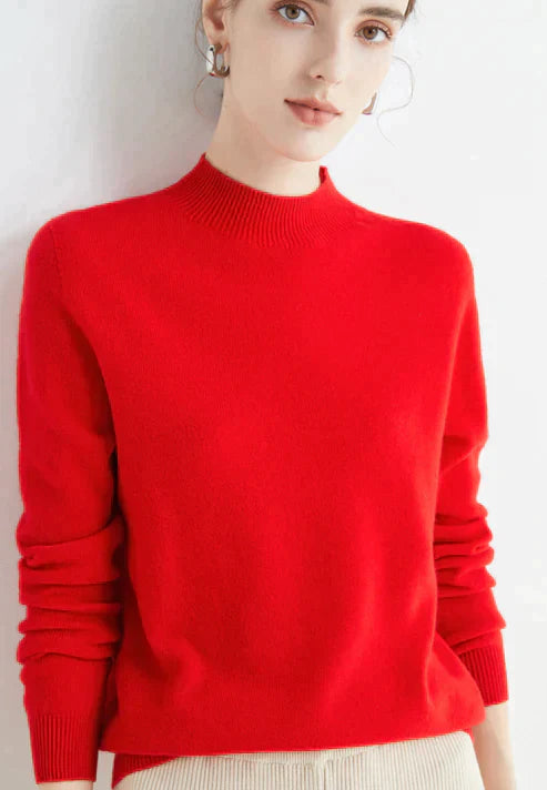 Abigail – Pull Confortable en Laine Douce