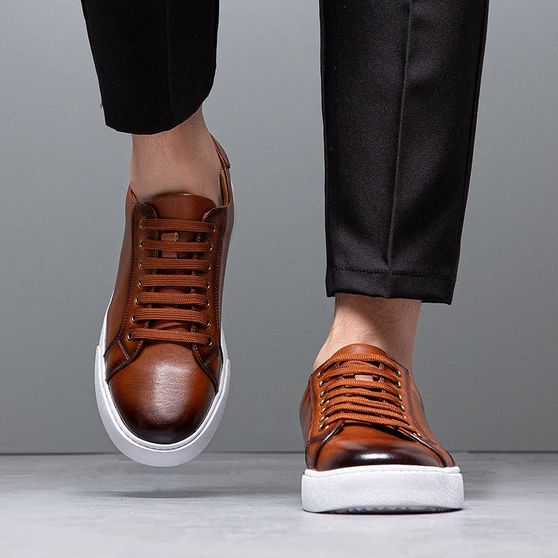 Carter – Baskets Confortables en Cuir