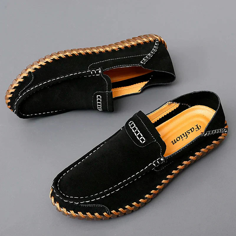 Eli – Mocassins Élégants – Finition Artisanale – Marron
